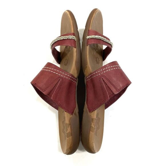 MERRELL Shudra Slip-on Sandals in Port Red (sz 41) - Picture 4 of 9